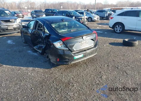 2017 Honda Civic Ex z USA, uszkodzony, nr VIN 19XFC2F72HE024028